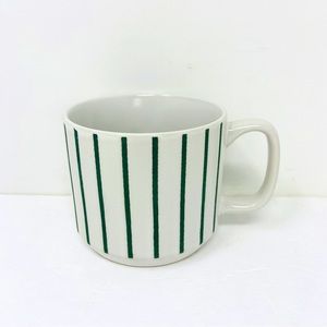 CRATE&BARREL Striped Ceramic Mug